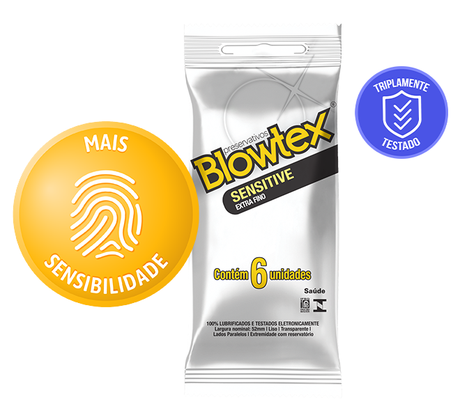 BLOWTEX SENSITIVE C/6 UNIDADES