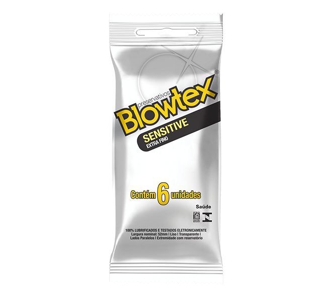 BLOWTEX SENSITIVE C/6 UNIDADES